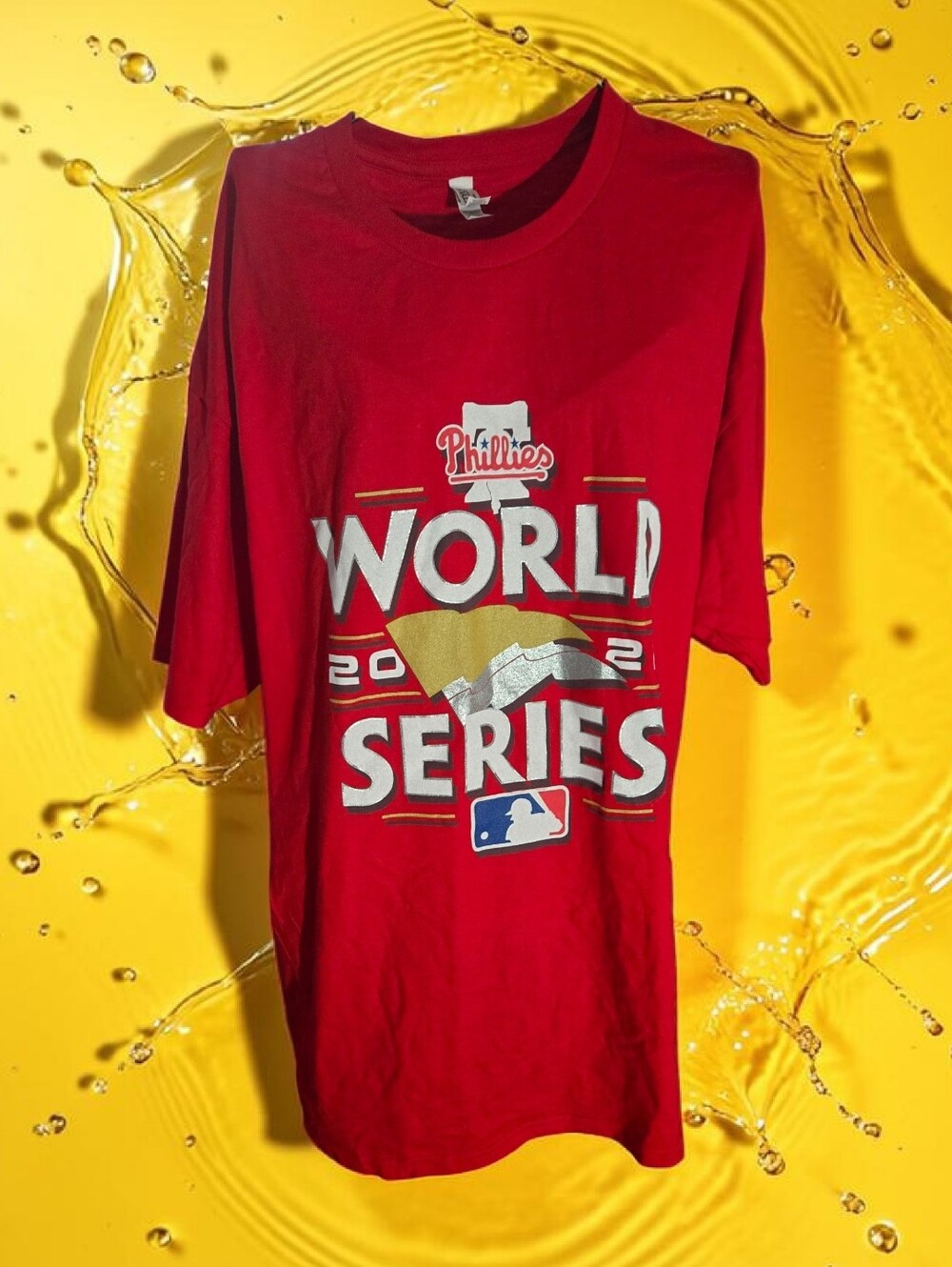 Phillies 2022 World Series Realmuto Graphic Tee Size XL - Picture 2 of 5
